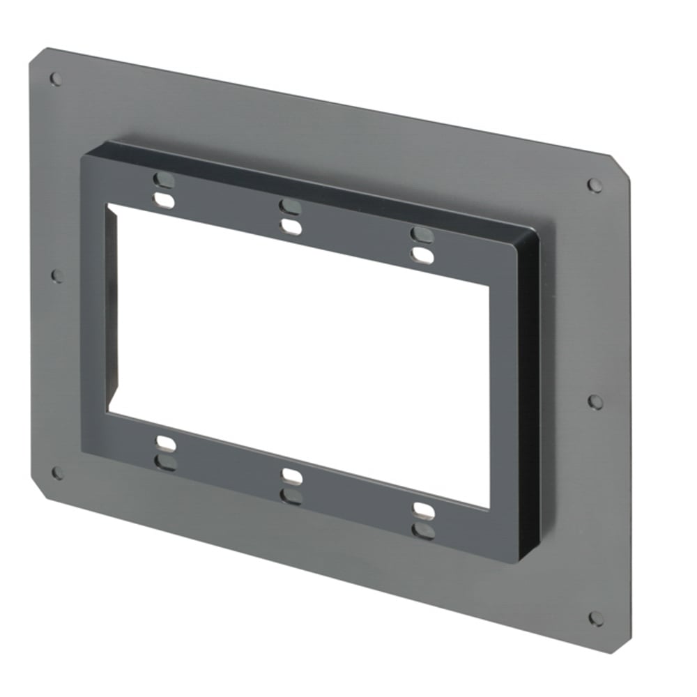Non-metallic vapor barrier cover for three gang plastic or steel box. Designed for new work.