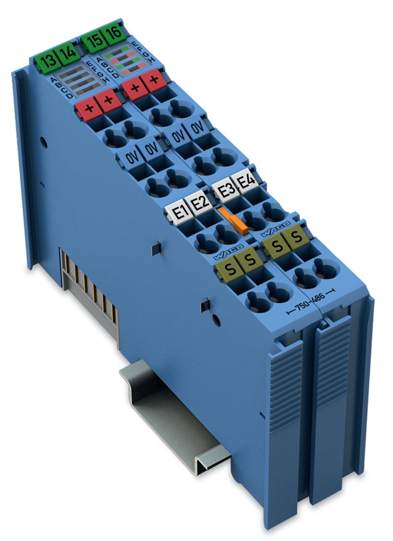 4-channel analog input; 0/4  20 mA; Single-ended; NAMUR NE 43; Intrinsically safe