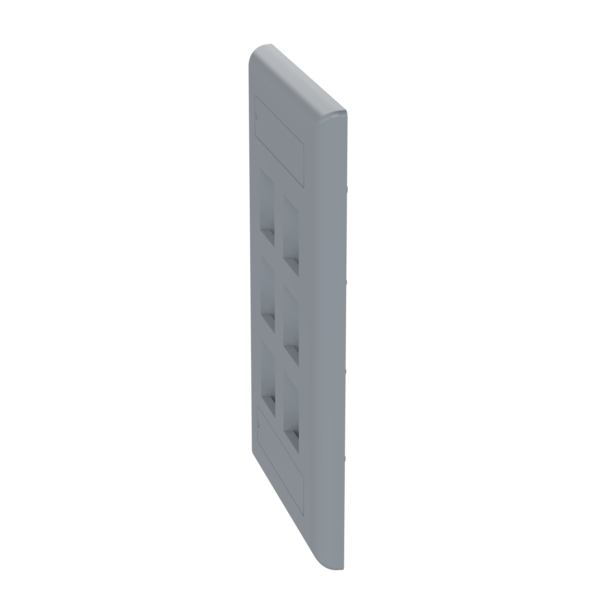 Flush Mount Screw-On Faceplates With Lab