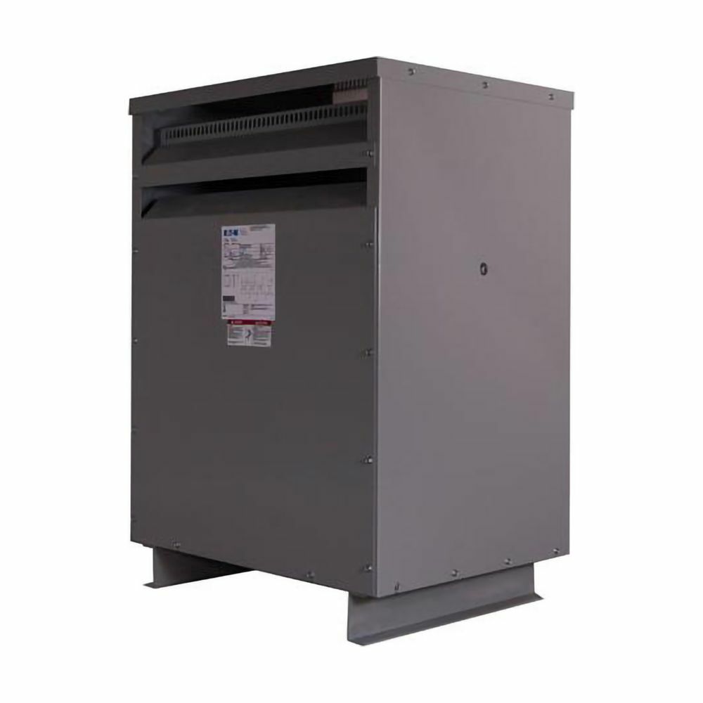 Eaton General purpose ventilated transformer, Fungus proof, AL windings, DOE 2016, NEMA 2, 220?C, 50 kVA, Floor/wall mnt upright only, 3-phase, PV: 480V delta, SV: 240V delta, NEMA ST-20, 2 at +2.5%, 4 at -2.5%, 150?C, 50 kVA
