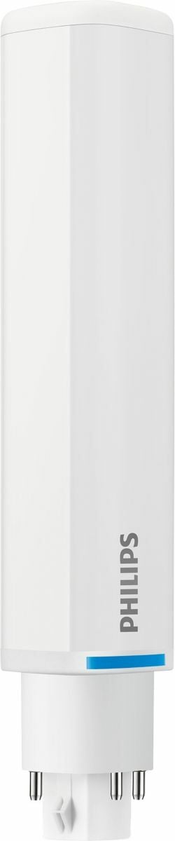 Affordable LED replacements for compact fluorescent 4-pin & 2-pin lamps Philips PLED 4-pin & 2-pin lamps are an affordable LED solution to replace compact flourescent lamps. The product provides a natural lighting effect for use in many lighting applications, and provides instant energy savings, making them an environmentally-friendly solution. Available as replacements for 13W, 26W and 32W compact fluorescent lamps. Reduced lighting costs;Excellent lighting uniformity and lumen maintenance;Unmatched compatiblity with existing ballasts
