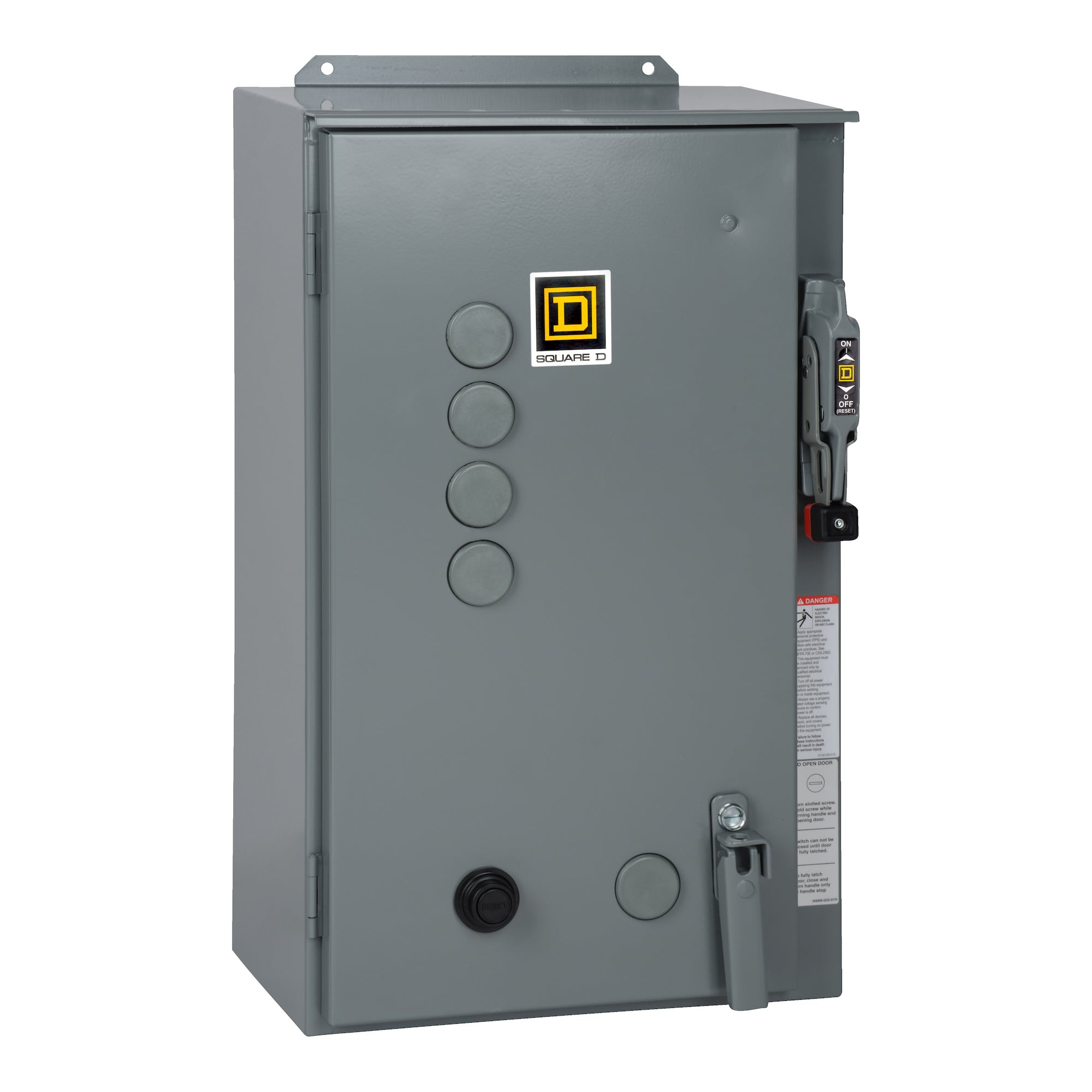 REVERSING COMBO STARTER 600VAC 27A NEM