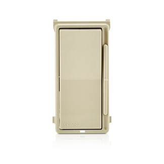 Decora Rocker Slide color change kit with locator light - Ivory