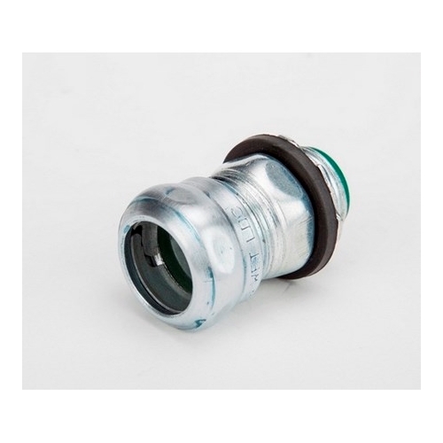 Connector, Compression, Steel, Insulated Throat - 105 Degree C, size 4"