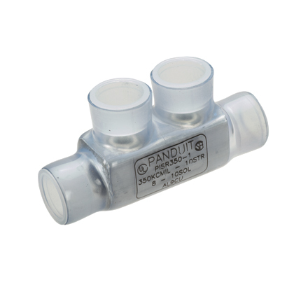 Splicer-Reducer, In-Line, Aluminum, Clea