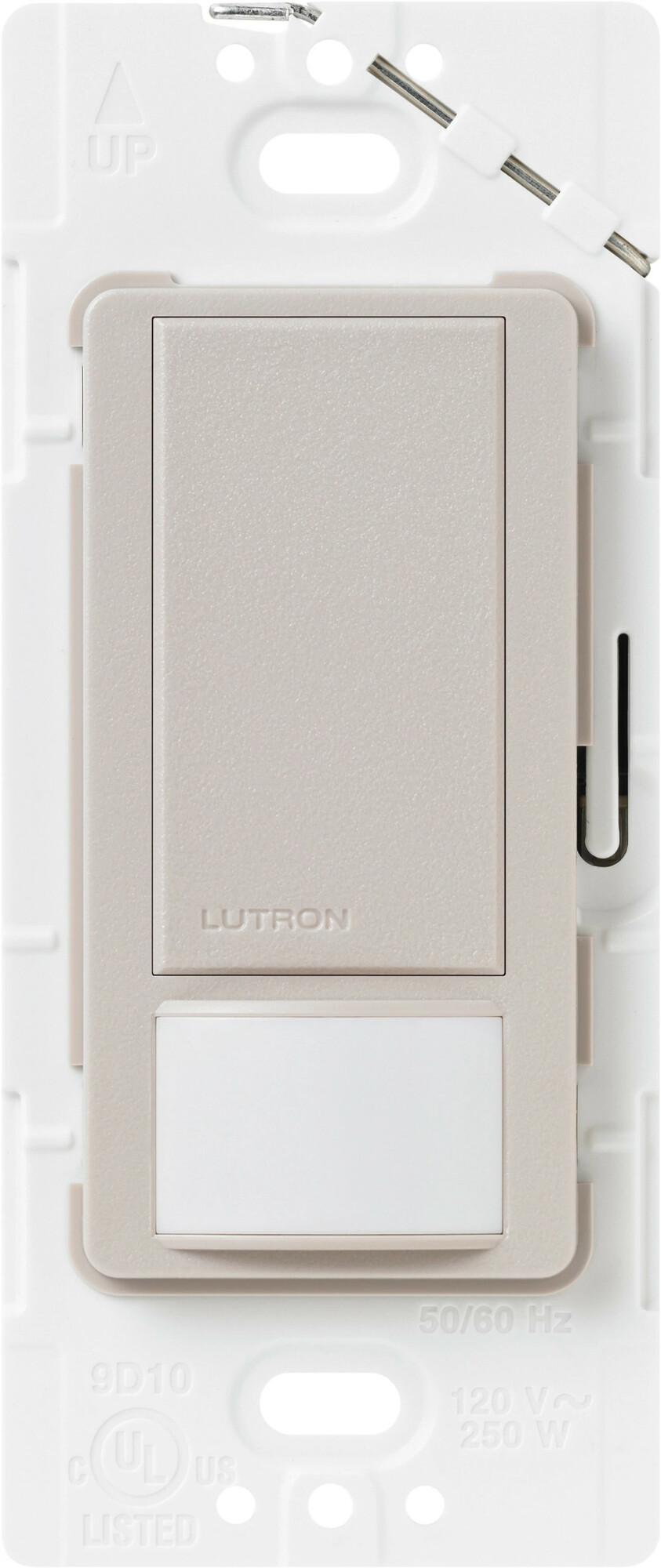 Lutron Maestro 5 Amp Single-Pole or Multi-Location Motion Sensor Switch, Taupe
