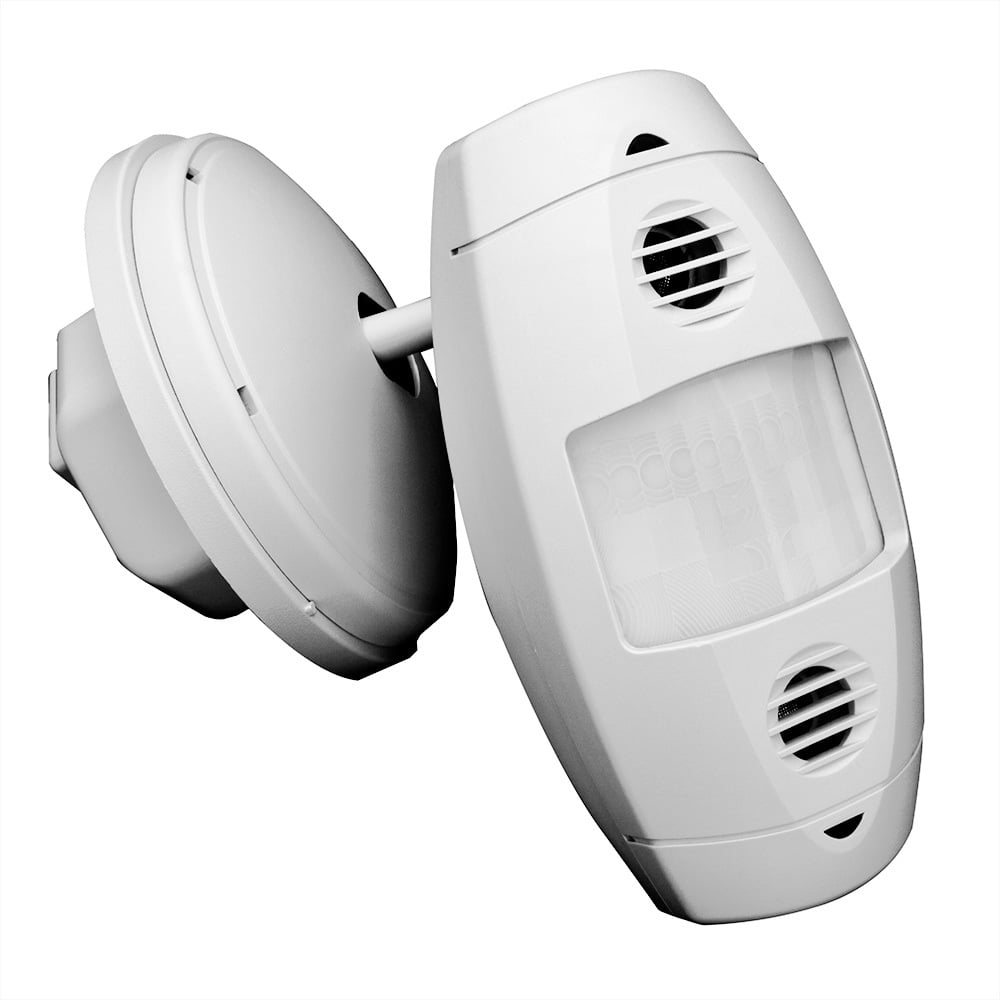 24 VDC, 8-10 Ft Wall Mounted, Multi-Tech Occupancy Sensor OSW12-M0W, Kitted with Power Base OPB15 to Complete a Self Contained Line Voltage Sensor, White