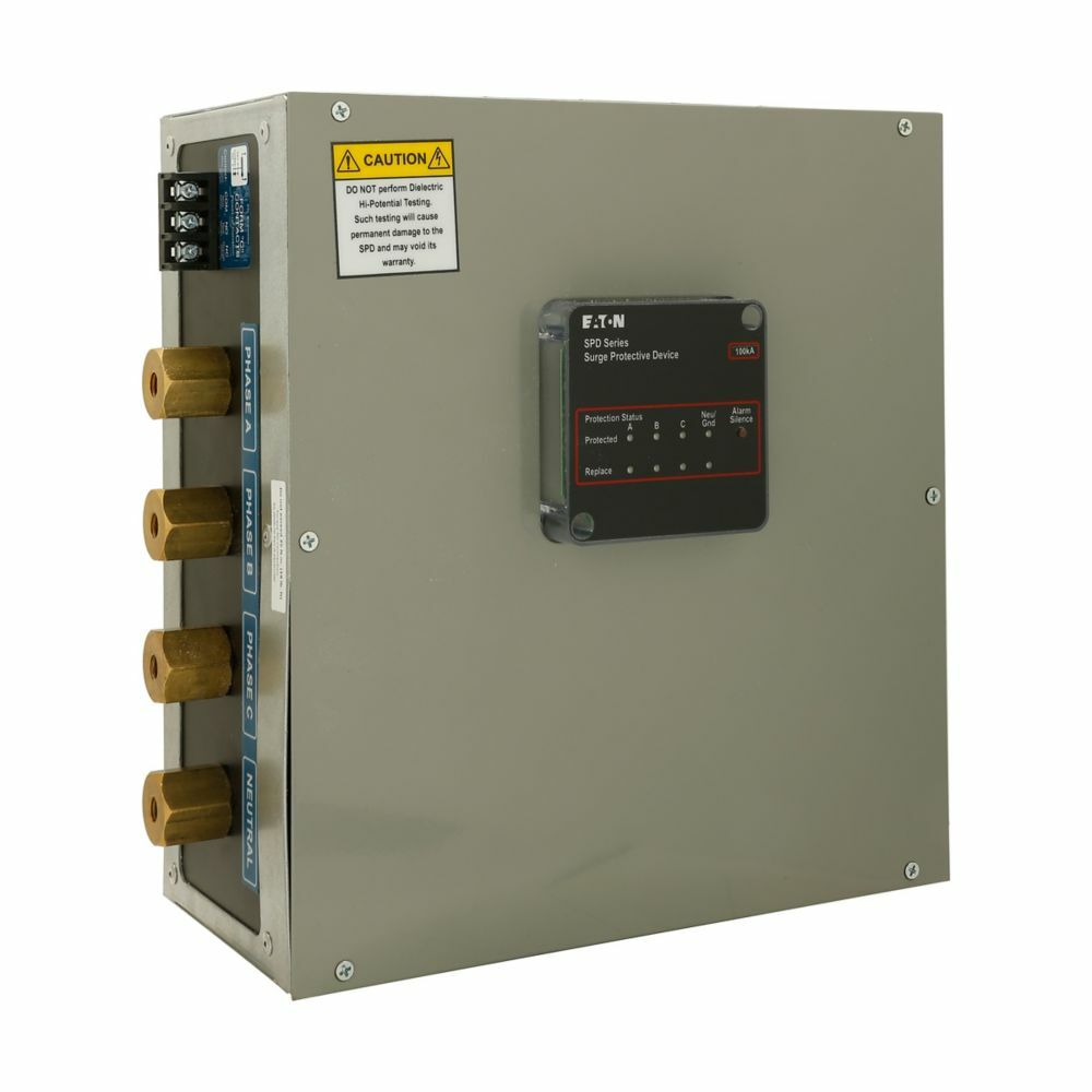 Eaton Surge Protective Device, RIGHT TERMINALS, STD W/COUNTER Package SPD, 200KA, STD W/COUNTER PKG., RIGHT TERMINALS (RT)