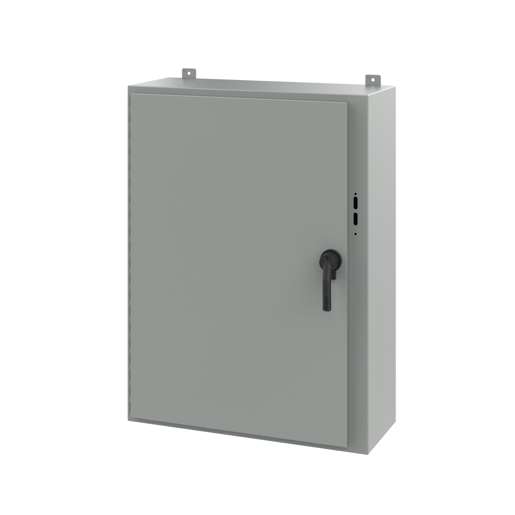 Disconnect Enclosure with Handle Type 12, 42.00x31.38x12.00, Gray, Steel