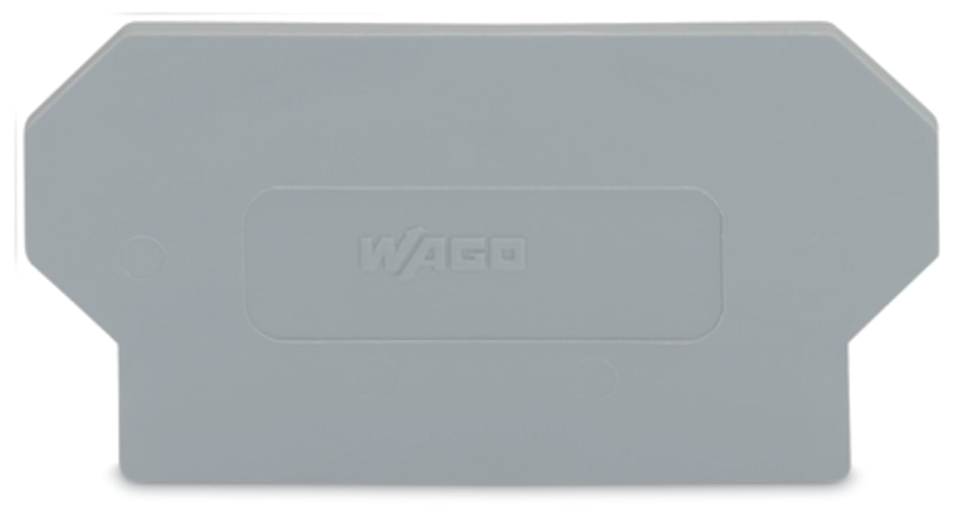 Separator plate; 2 mm thick; oversized; gray
