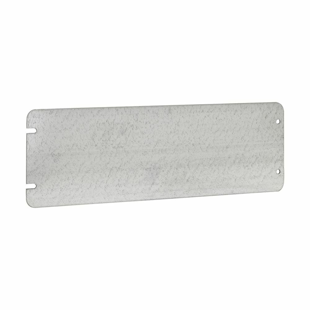 Eaton Crouse-Hinds series Blank Box Cover, Blank, Steel, Six-gang
