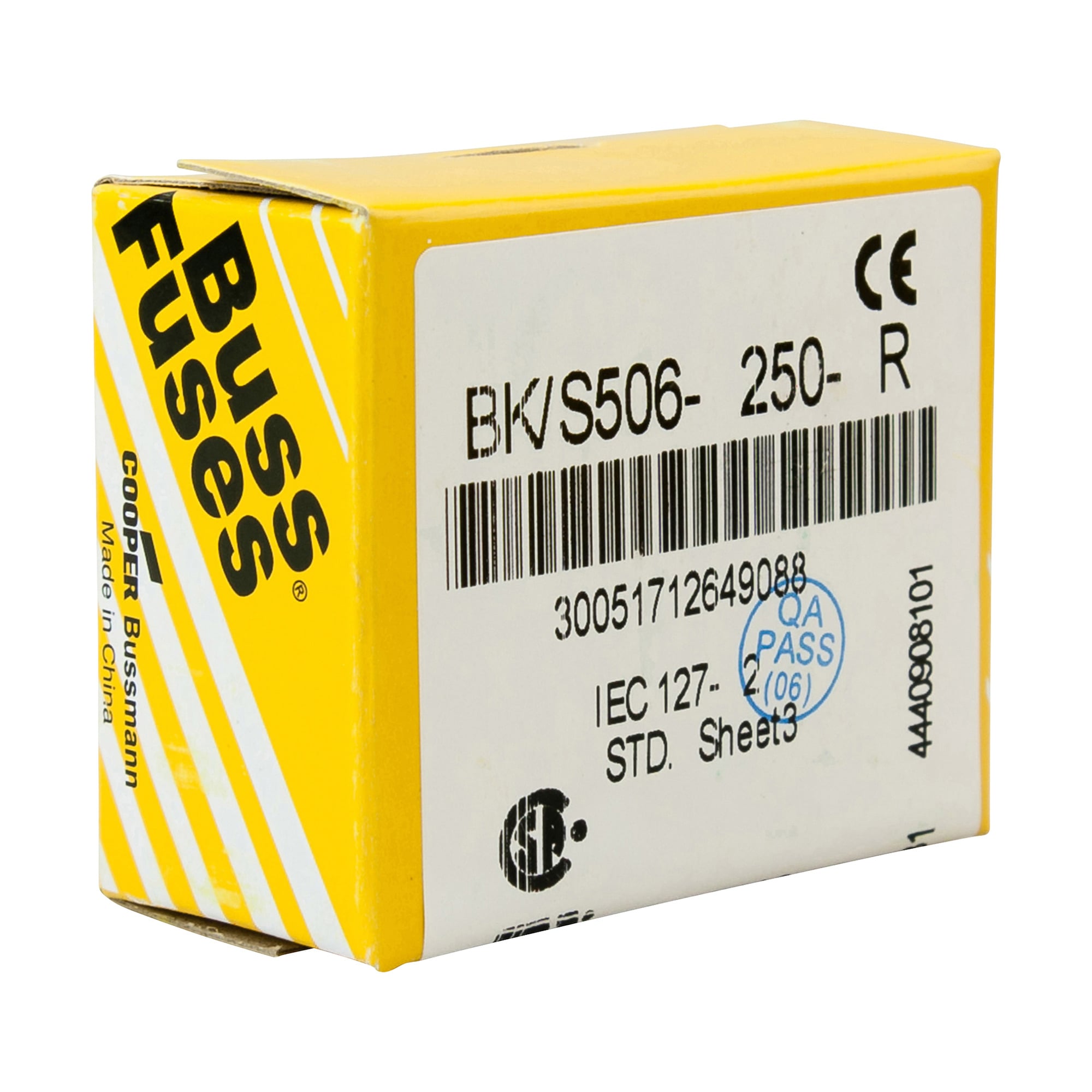 Fast-Acting, Low-Breaking Capacity Fuse