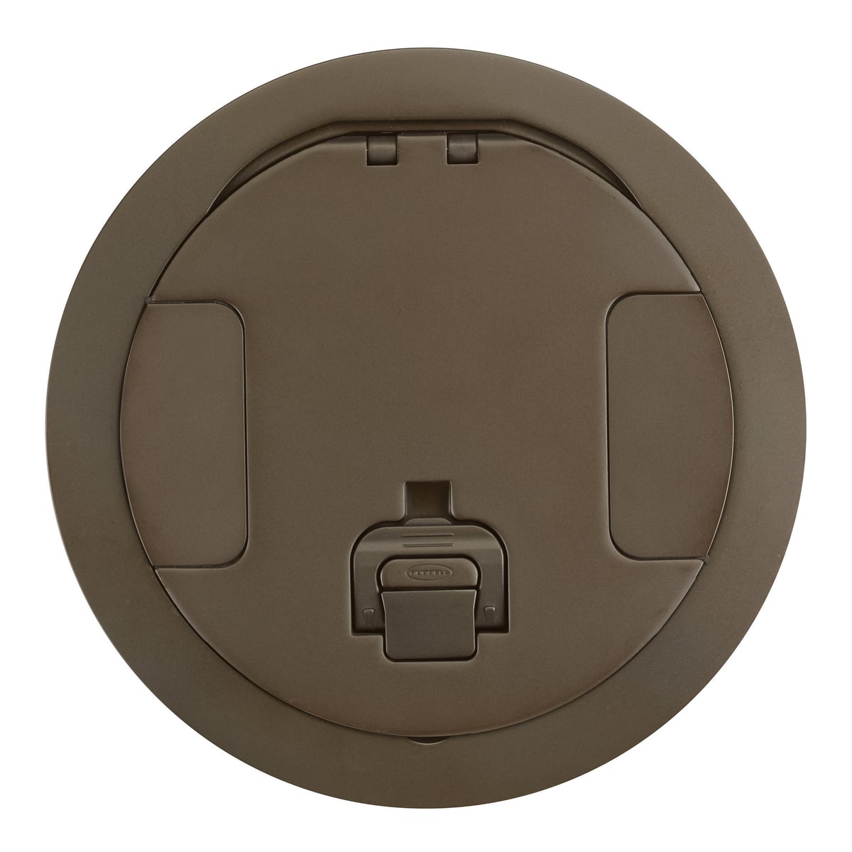 Concrete Floorboxes, Recessed, CFB4G, CFB6G & CFB10G Series, Round Cover Assembly, Bronze Plated Finish