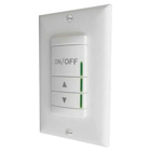 nLight wallpod, bush-button, Occupancy controlled dimming without dimming output, White, SKU - 204V9V
