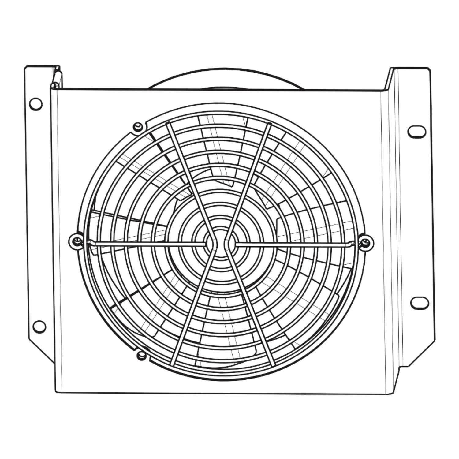 Wear part, enclosure door, fan for variable speed drive, Altivar Process 600 900, from 55 to 160kW