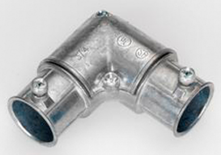 1/2" Set Screw Inside Corner Elbow with Cover