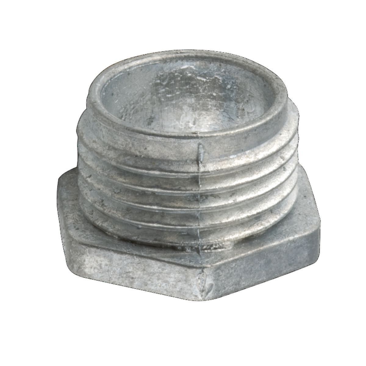 Uninsulated Chase Nipples Die Cast Zinc, 1 In. Trade Size