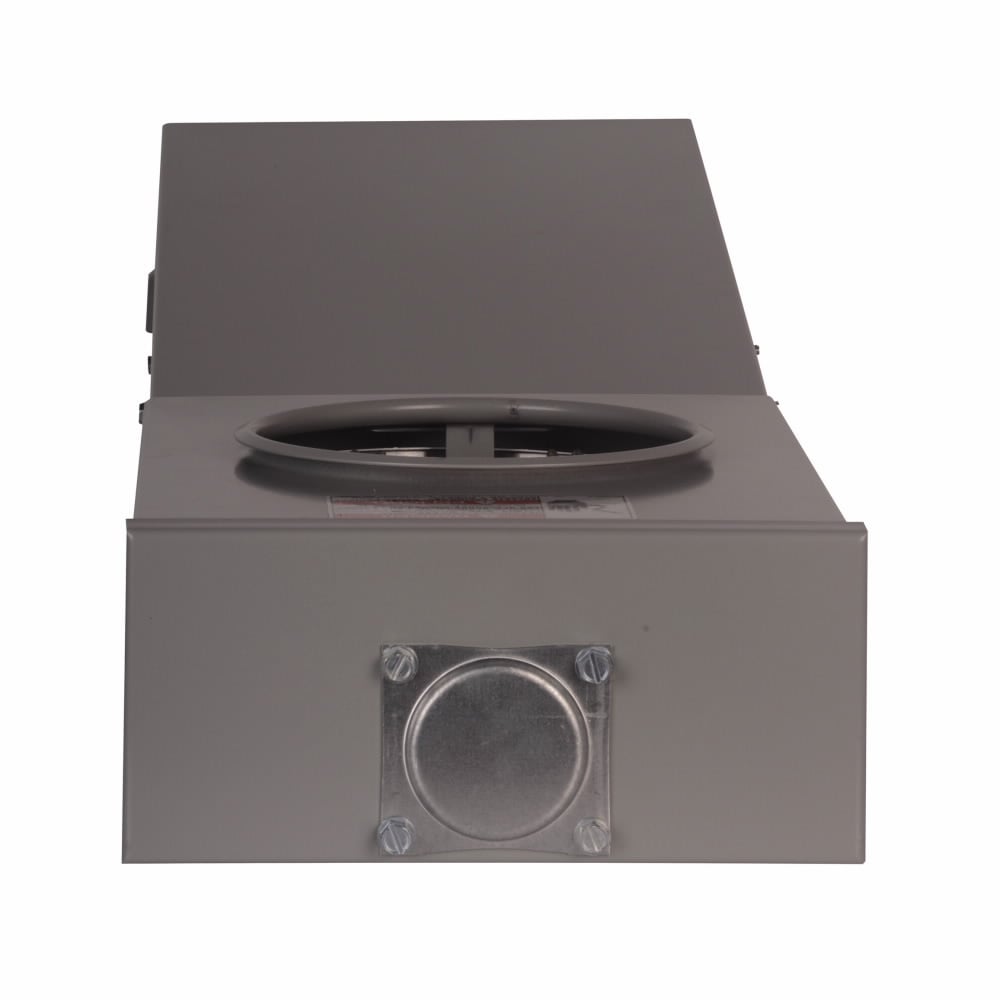 Eaton pedestal mount metered, Metered-ring, Non-ground fault, Non-ground fault, Top, Surface, Circuits: 4, NEMA 5-20R2GFI, NEMA 5-20R2GFI