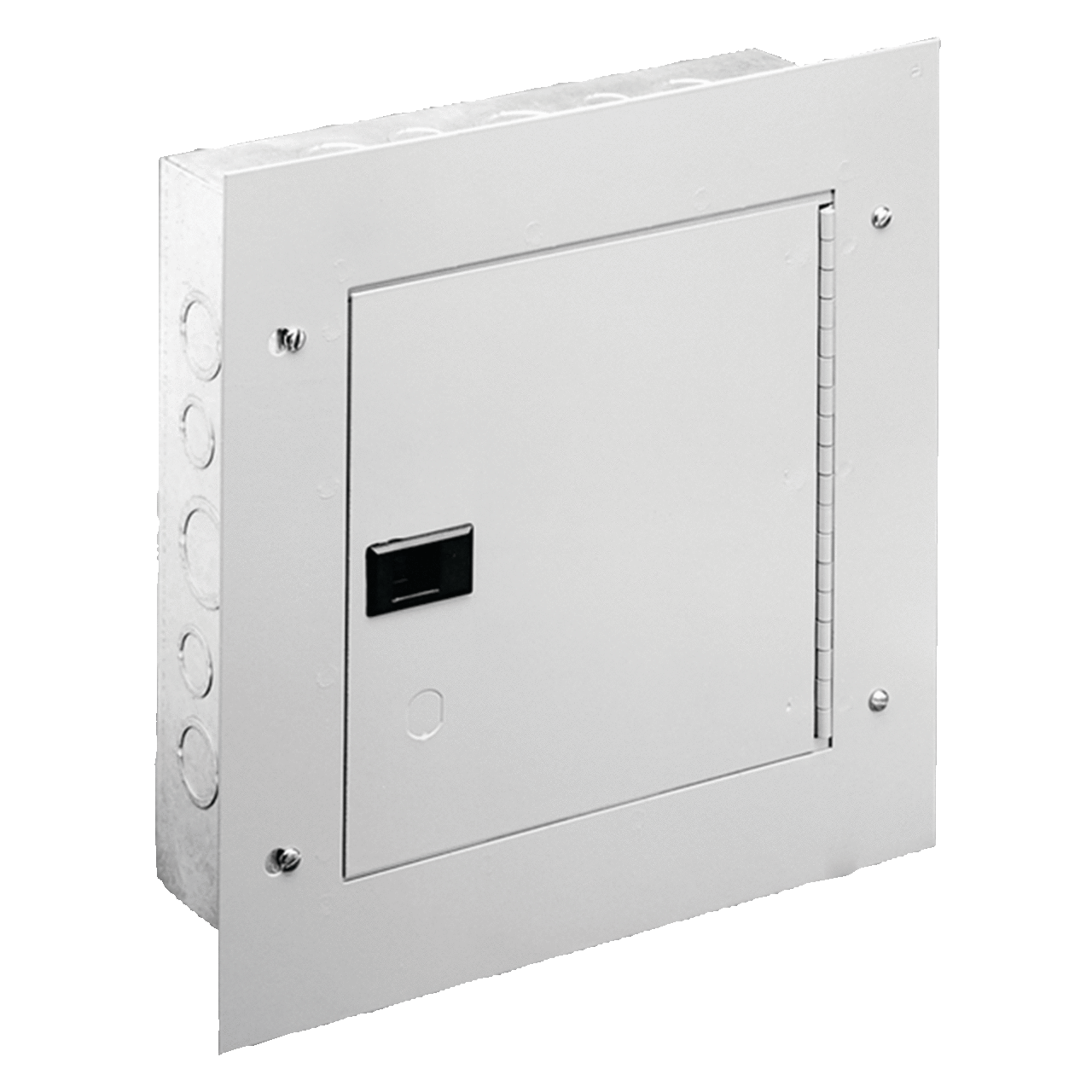Flush-Mount Door Frames for Pull Box, fits 12.00x12.00, Gray, Steel