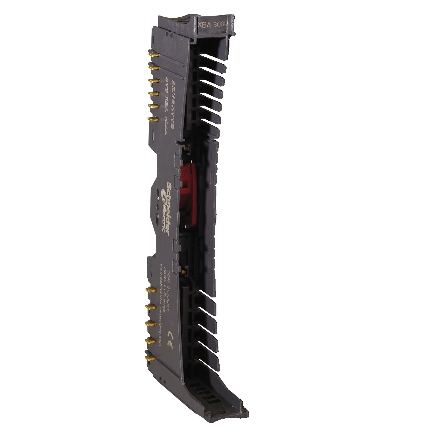 mounting base, Modicon STB, for IO module, 28.1mm