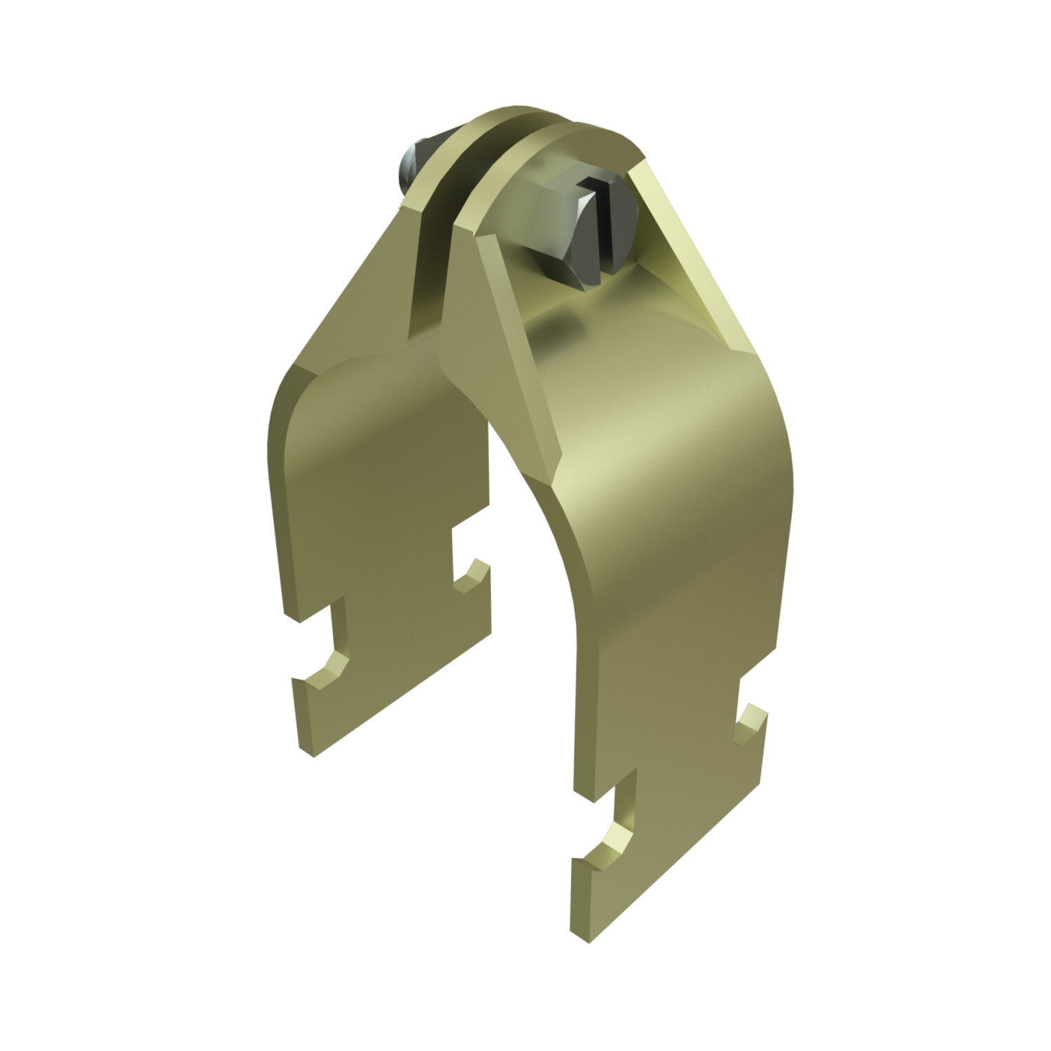 UNISTRUT UNIVERSAL CLAMP, 1-1/4", 1-1/4"x 2.80"x 1.77", ASSEMBLED, ZD