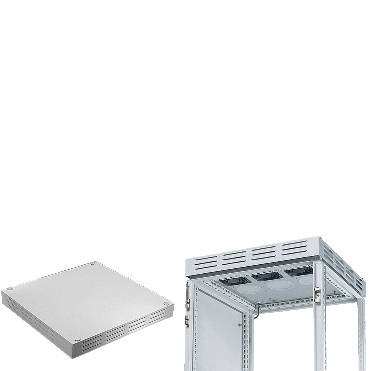 ProLine Vented Top with Fan Tray, fits Vented Tops, Painted, 115V