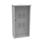 U4554-X-Z21-LI 13 Term, Ringless, Large Closing Plate, Test Switch Prewired, 21in-41in-10 inch, Painted Steel, Single Front Lift Off Cover, Hasp, Long Island Lighting Company Config Z21