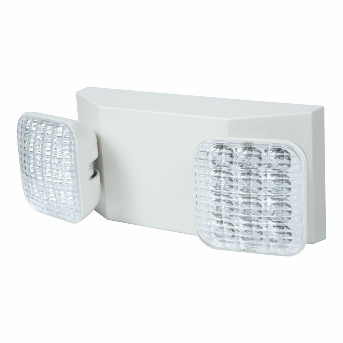 LED Emergency, plastic, Sq Heads
