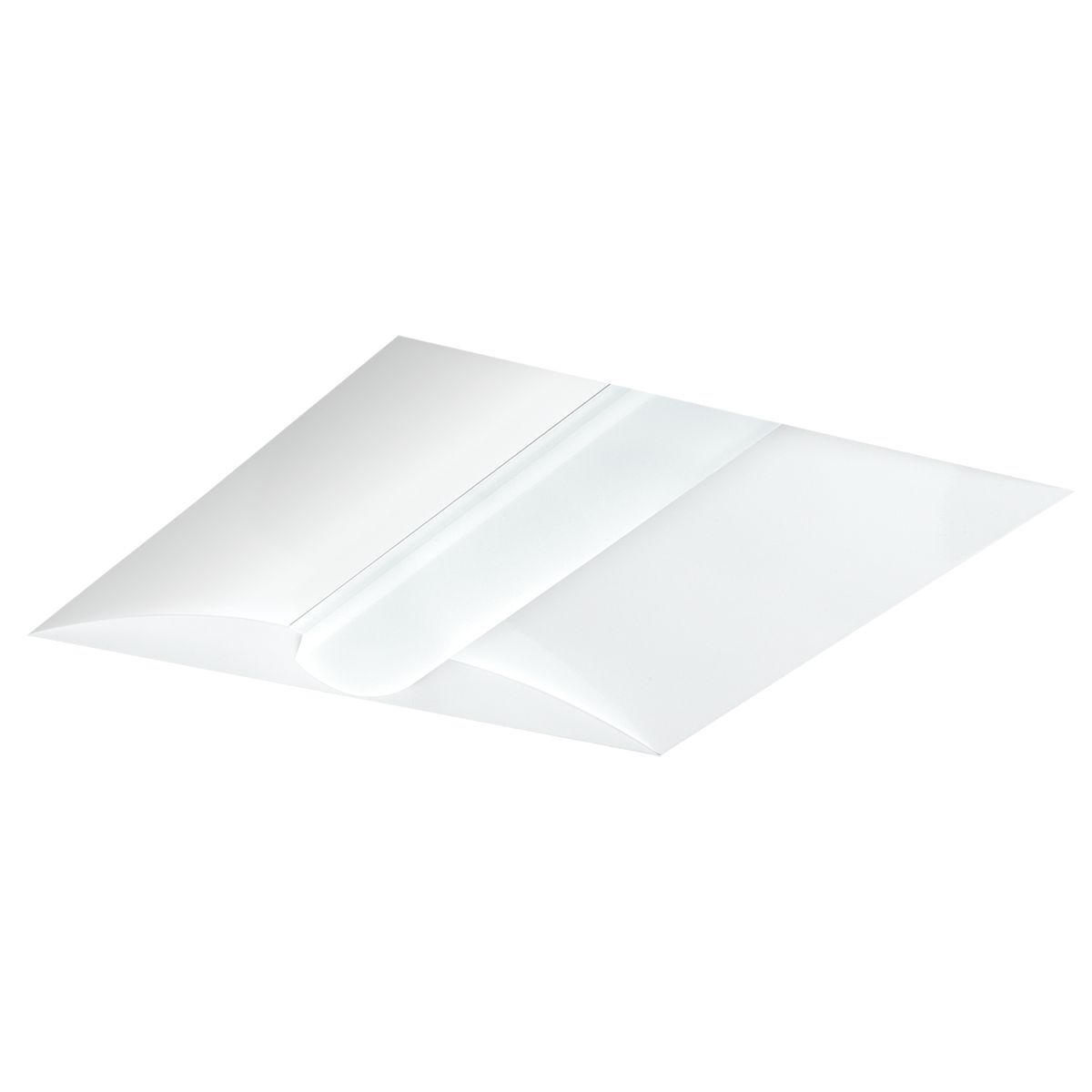 CCL Series, Center lens LED troffer, 2x4, Color Temperature: 3500 K, Color Rendering Index (CRI): 80 CRI, Light Output: 5001 lm, Wattage: 43.9 W, Mounting Type: Recessed, Ceiling Type: Grid, Lens Type: frosted acrylic lens, Driver type: 0-10V dimming, Voltage Rating: 120-277 VAC, Environmental Conditions: Damp Location.