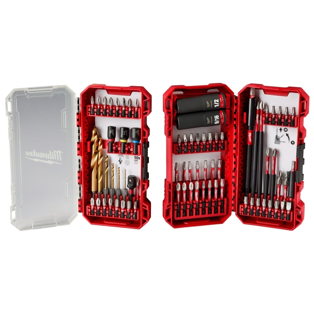 SHOCKWAVE Impact Duty Drill, Drive & Fasten Set " 75PC