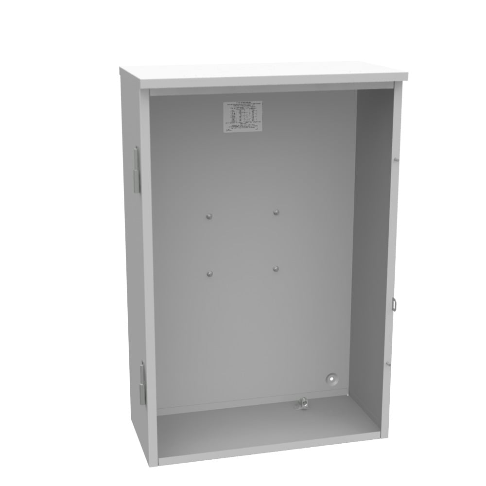 24IN-36IN-11IN PNTD STL SGL FRONT LIFT OFF HNGD CVR 3 POINT LTCH RACK PROV