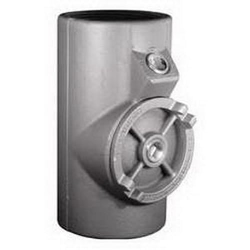 Vertical/Horizontal Drain Seal Fitting, 4 inch, FNPT x FNPT, Malleable Iron