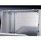 Partial mounting plates, locatable into rails, for TS, SE, TP