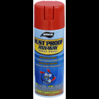 Rust Proof Paint, Solvent base type, Safety Red, 15 min. dry time, Aerosol Can, 12 oz. net weight, 16 oz. Size