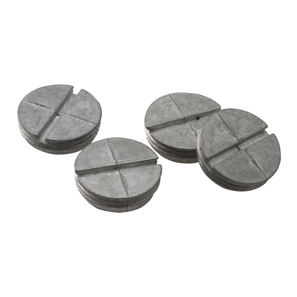 3/4 in. NPT Closure Plugs, Gray, 4-Pack