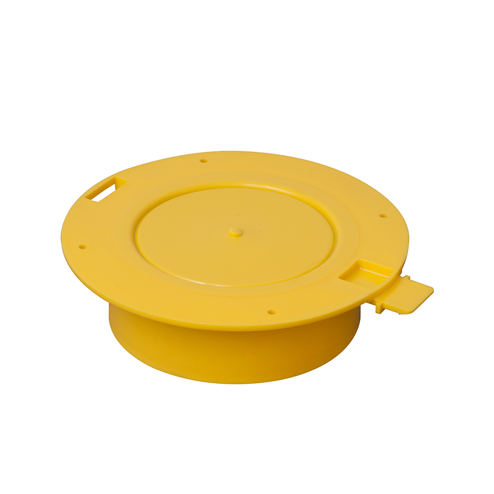 Use on 3" conduit for low voltage cable in horizontal concrete floors and vertical walls. These capped EMT bushings with flange, seal off conduit during the concrete pour. Economical alternative to elaborate, expensive support for multiple EMT conduit.