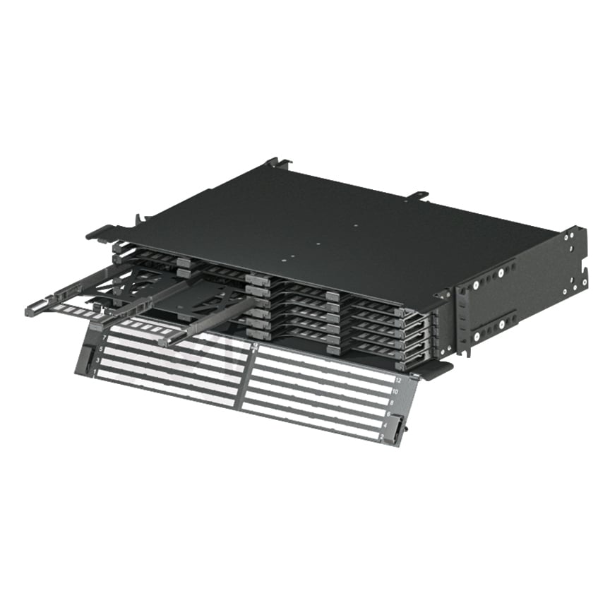 HD Flex 2 RU 4-port enclosure           