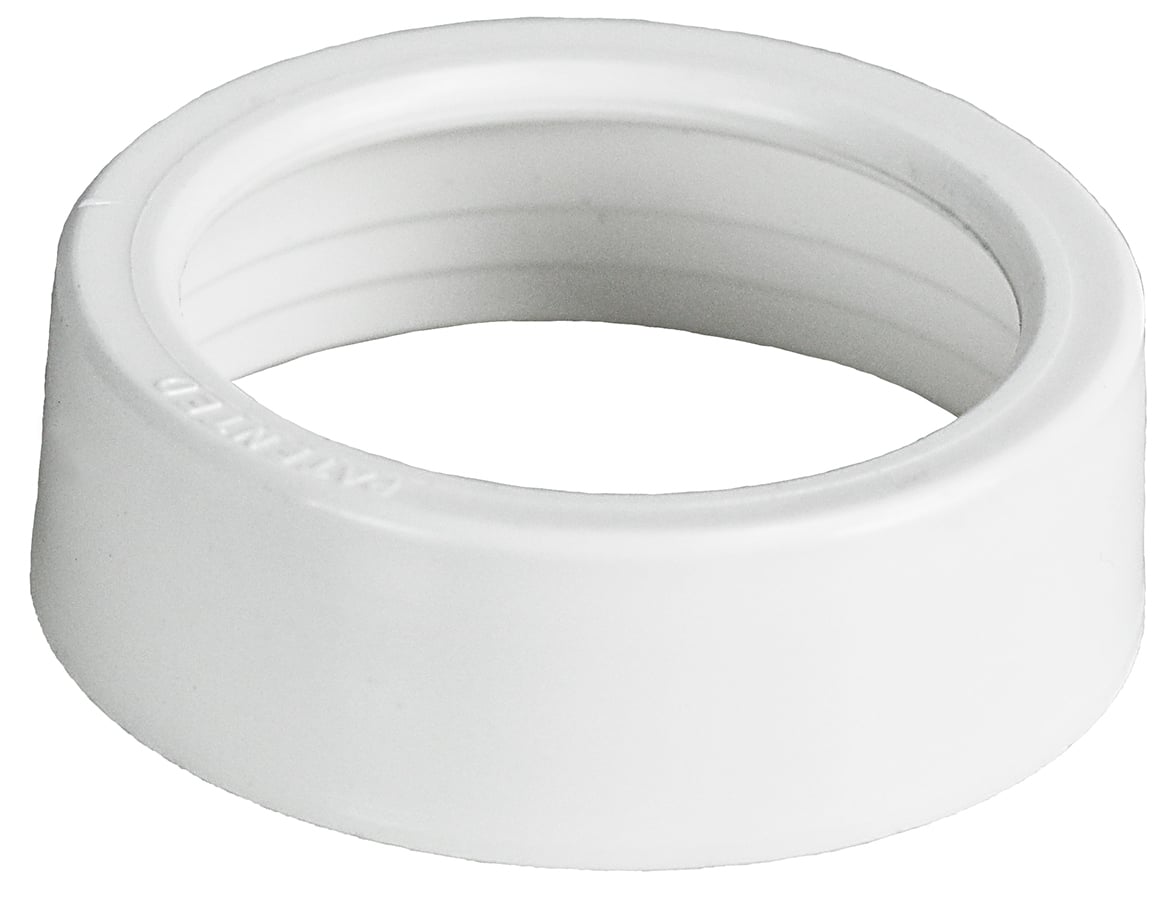 EMT Bushing, 1 in. Size, Engineered Plastic, White