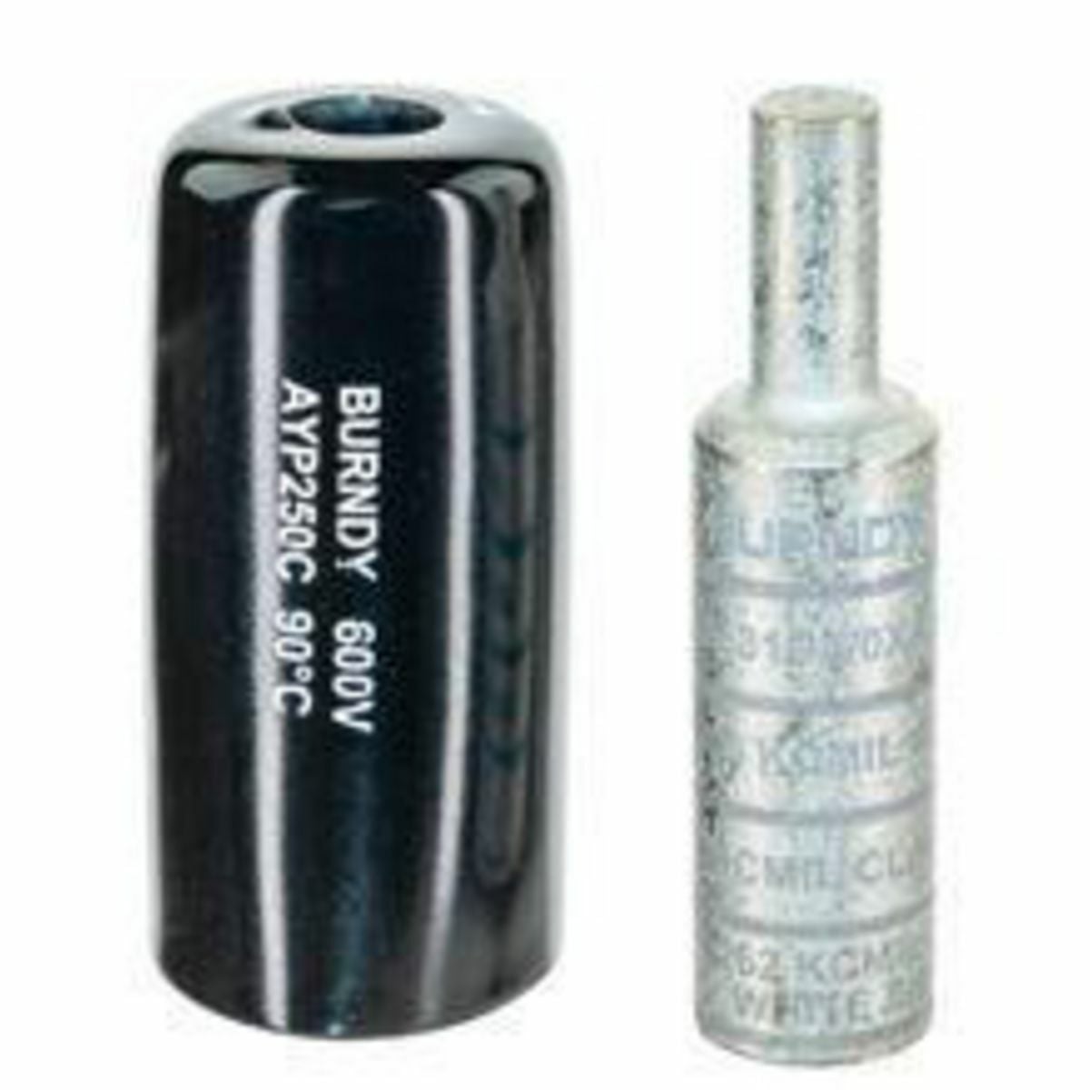 Type YE-P copper compression adapters are designed for reliable termination of copper conductor when the current capacity of the conductor is downsized, but larger conductor is utilized. Typical applications are for voltage drop protection when oversized conductors are used or flex conductor is used. Accommodates Copper Wire Sizes 300 & 350 KCMIL Class B & C, 250 KCMIL Classes G,H,I,K, 262 DLO