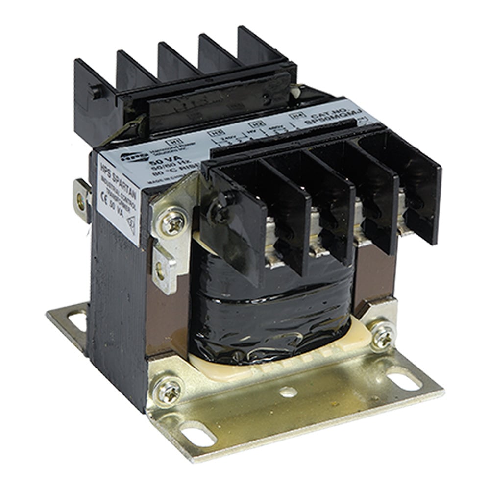 General Purpose Open-Style Core & Coil Control Transformers, 380/347 PV, 12x24 SV, 50 kVA