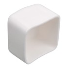 End Cap, Neoprene, Color White, For use with A-1200 and A-1400 Series Channel
