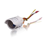 Photo Cell Outdoor Sensor, 1.85-Inch High, 1.28-Inch Diameter, White