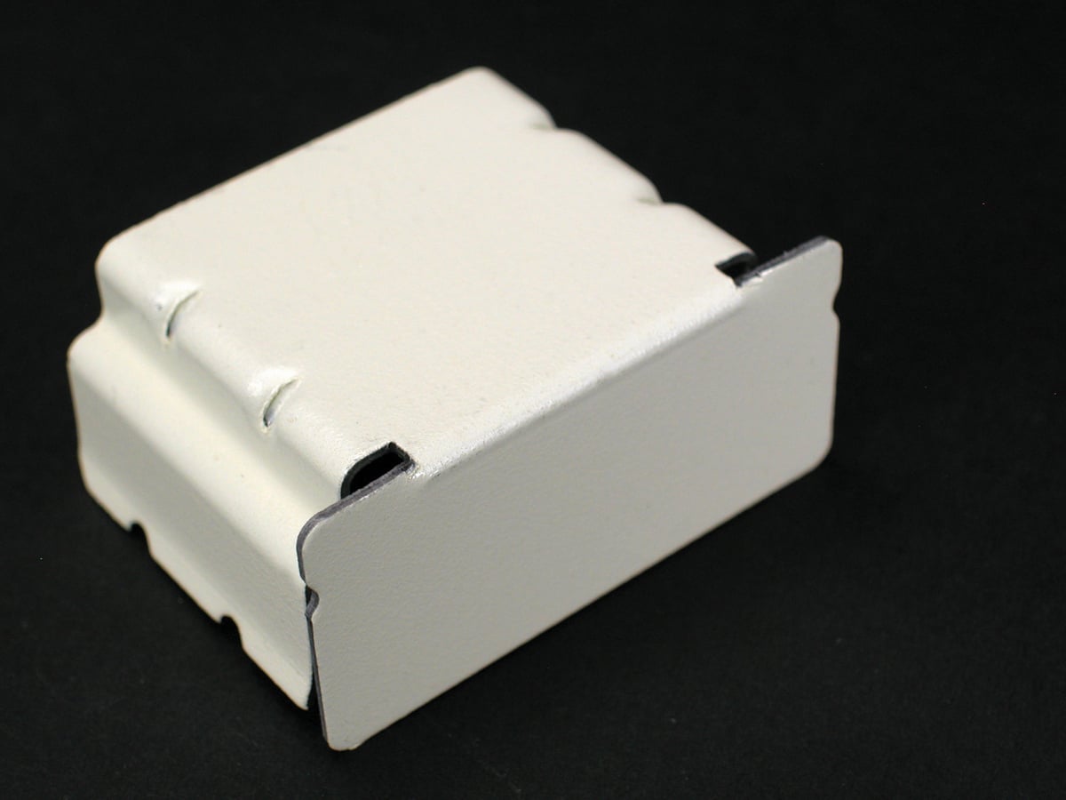 Stl Divided End Blank 2400 Ivory