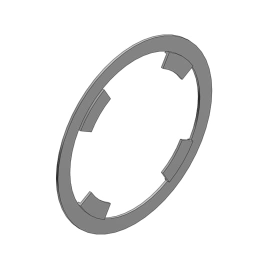 3701 T&B Reducing Washer, 3/4 x 1/2 in, For Use With Rigid/IMC Conduits, Steel, Hot Dipped Galvanized