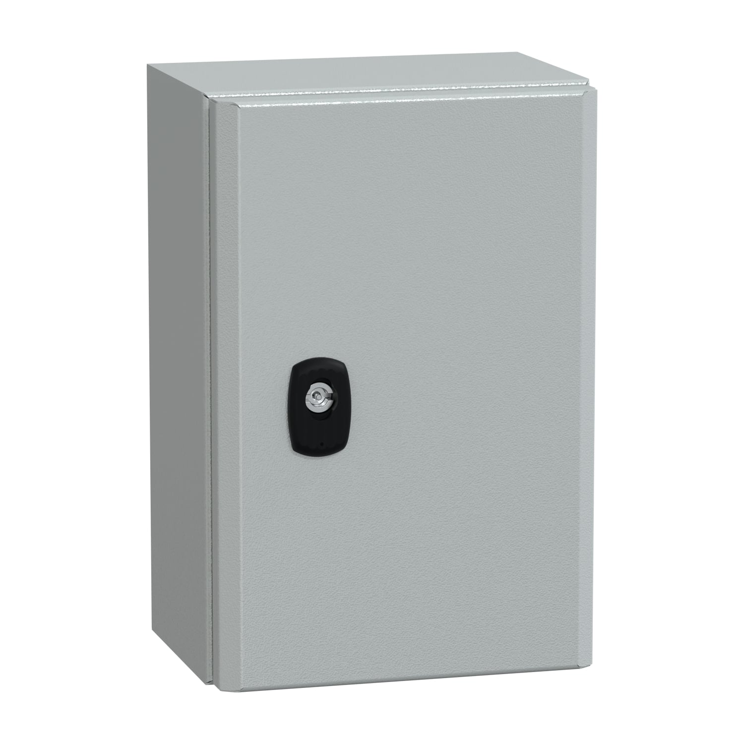 Wall mounted steel enclosure, PanelSeT S3D, plain door, with mounting plate, 300x200x150mm, IP66, IK10