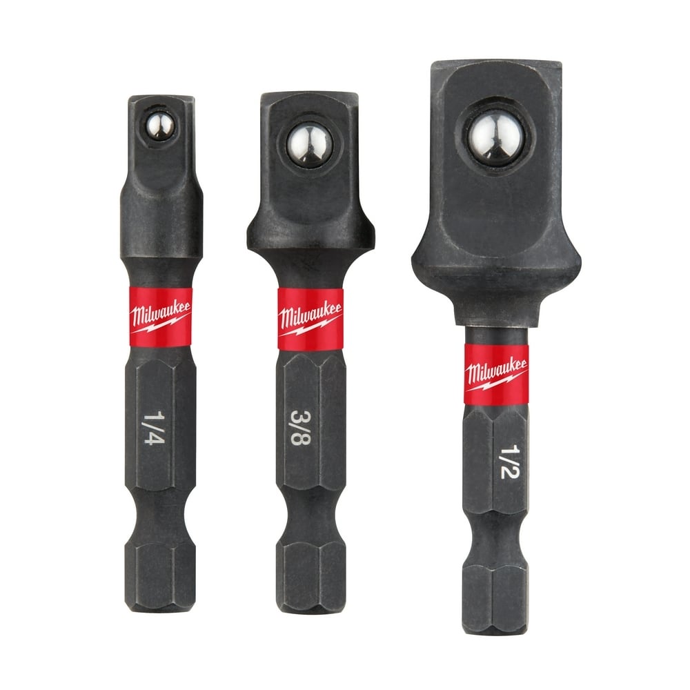 SHOCKWAVE Hex Shank Socket Adapter Set