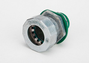 Insulated Throat, Raintight PUSH-EMT Connectors