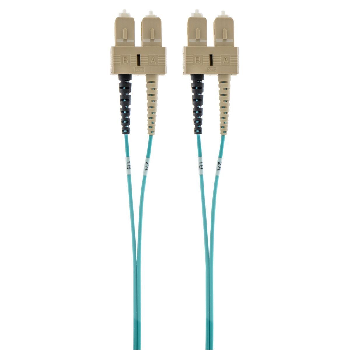 Fiber Optic, Riser Rated, OM3 Duplex,SC-SC, 3 Meter Length