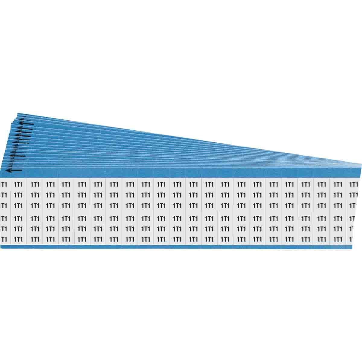 Wire Mkr,B500,1.5"H,111927,25/CQ,25CQ/PK