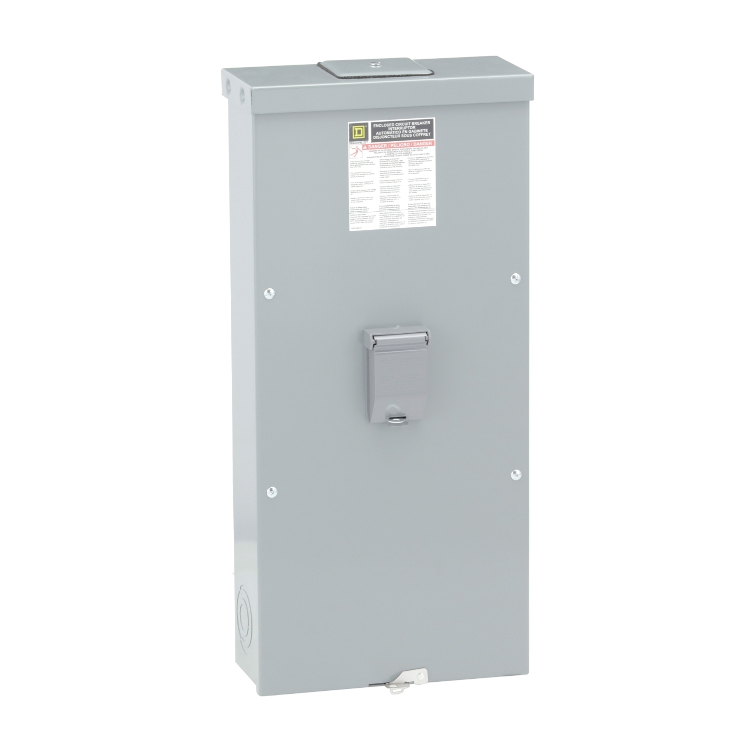 J250R PowerPact H- and J-Frame Circuit Breaker Enclosure, 15/250 Amp, Nema 3R